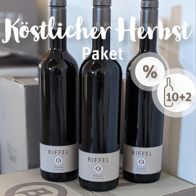Weinpaket Köstlicher Herbst | Bio | Rheinhessen | Weingut Riffel